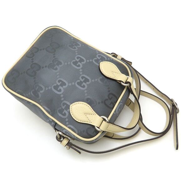 GUCCI Cream Leather Shoulder Bag - Picture 3 of 10